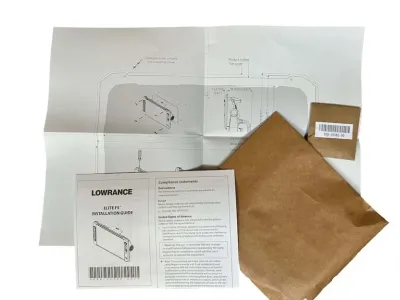 Lowrance 000-16445-001 - Lowrance Flush Mount Kit for Elite FS 10