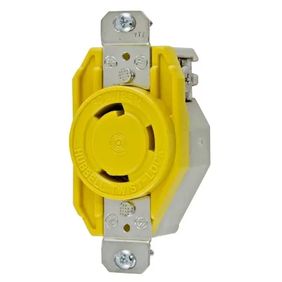 Hubbell HBL26CM10 - Hubbell HBL26CM10 30A Receptacle