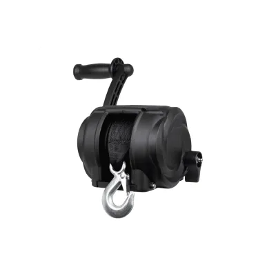 Powerwinch 21300B - Powerwinch 2000 Trailer Whinch Manual Strap Winch Black For 