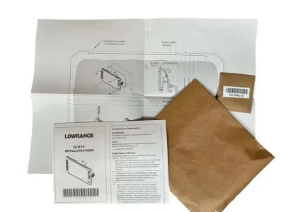 Lowrance 000-15786-001 - Lowrance Flush Mount Kit For Elite FS 9