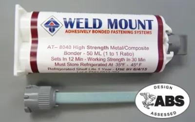 Weld Mount AT-8040 - Weld Mount AT-8040 No-Slide Multi Bonder 50ml