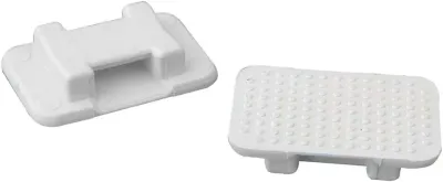 Weld Mount AT-5-100 - Weld Mount AT-5 Wire Tie Mount, Large White 100 Pack AT-5-10