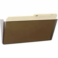 STOREX STX 70325U06C - Storex Magnetic Legal Wall Pocket, Unbreakable Clear - 500 x