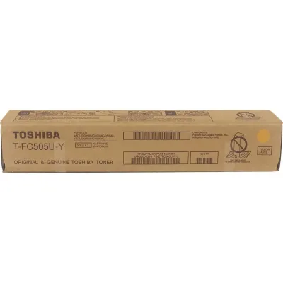 TOSHIBA TFC505UY - TOSHIBA TFC505UY YELLOW TONER CARTRIDGE FOR USE IN ESTUDIO 2