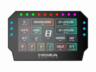 Moza RS072 - MOZA RACING Game RS072 CM2 Racing Dash Touchscreen Display