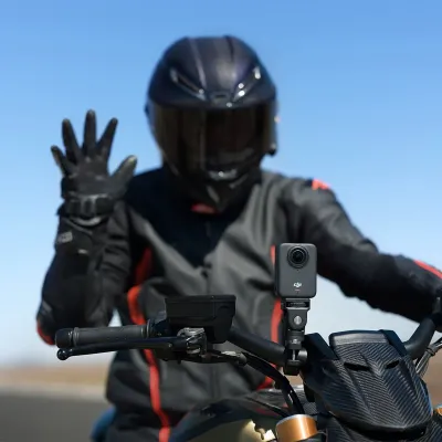 DJI CP.AS.AA000016.02 - DJI Accessory CP.AS.AA000016.02 Osmo Motorcycle Heavy-Duty M