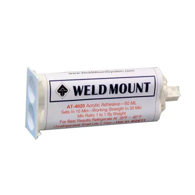 Weld Mount A275L-12-DF315-IE-49K6 - Weld Mount AT-4020 Acrylic Bonding Adhesive