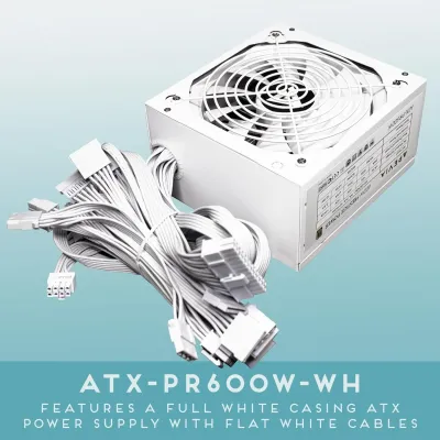 Apevia ATX-PR600W-WH - Prestige 600W Power Supply