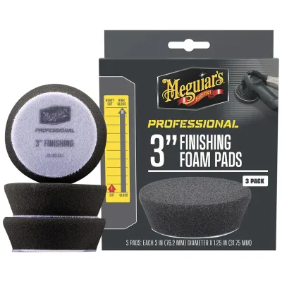 Meguiars M3FFP3 - Meguiars Professional 3 Finishing Foam Pads *3-Pack