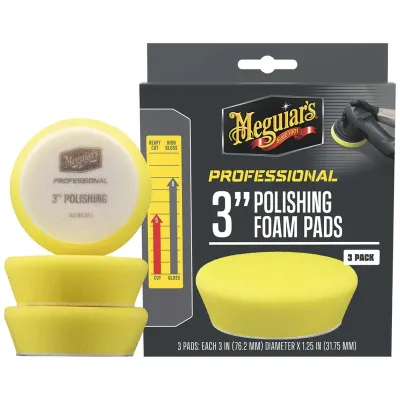 Meguiars M3PFP3 - Meguiars Professional 3 Polishing Foam Pads *3-Pack