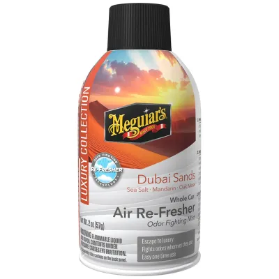 Meguiars G262402 - Meguiars Dubai Sands Whole Car Air Re-Fresher Aerosol - 2oz