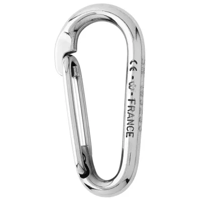 Wichard Marine 2333W - Wichard Symmetric Carbine Hook Without Eye - Length 60mm - 1