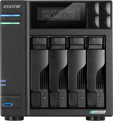 ASUSTOR America AS6704T V2 - ASUSTOR LOCKERSTOR 2 GEN2+ AS6704T V2 4 BAY NAS