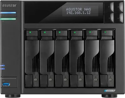 ASUSTOR America AS6706T V2 - ASUSTOR LOCKERSTOR 2 GEN2+ AS6706T V2 6 BAY NAS