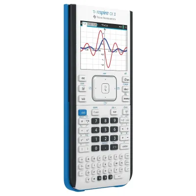 Texas Instruments NSCX2/TBL/1L1 - Texas Instruments Nspire CX II Graphing Calculator - Recharg