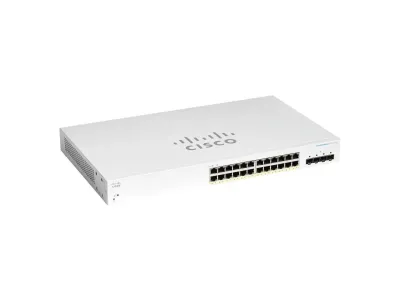 Cisco CBS220-24P-4X-NA - CBS220 Smart 24port GE PoE