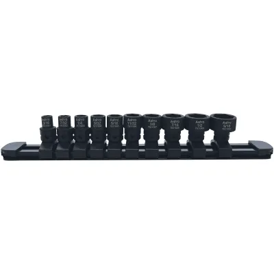 ASTRO 78113 - Astro Tools 13-Piece 14 Drive Low Profile Nano Impact Socket