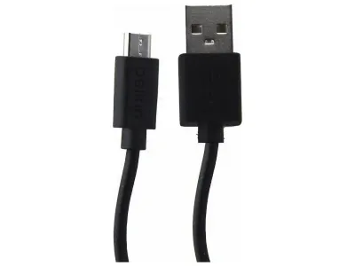 Belkin F2CU012BT04-BLK - CABLE,USB,USBAUSBMICROB,4 ,BLACK