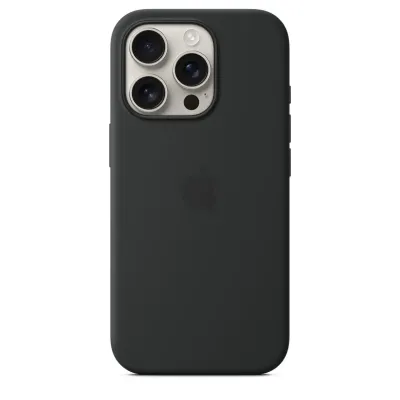 Apple MYYJ3ZM/A - IPHONE 16 PRO SILICONE CASE WITH MAGSAFE - BLACK