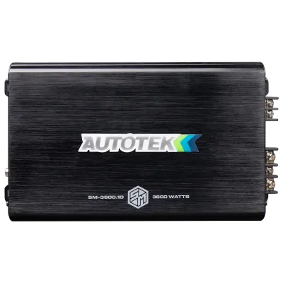 AUTOTEK SM36001D - Autotek Mono Amplifier 1 x 900 @ 4 Ohms 1 x 1800 @ 2 Ohms 1 