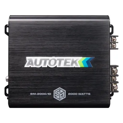 AUTOTEK SM20001D - Autotek Mono Amplifier 4 x 300 @ 4Ohms 4 x 600 @ 2Ohms 2 x 1