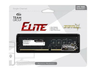 Egan Teamboard TED48G3200C2201 - TEAMGROUP ELITE 8GB 288-PIN DDR4 SDRAM DDR4 3200 (PC4 25600)