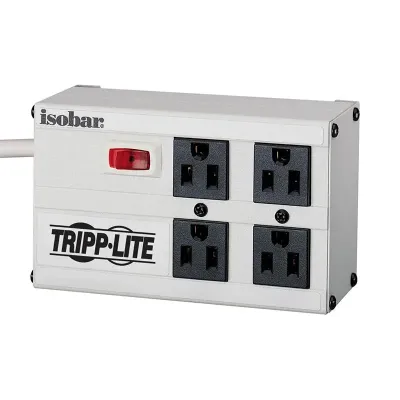 Tripp Lite IBAR4 - Tripp Lite, Surge Protector, 4 Outlet, 6FT Cord, 3330 Joules