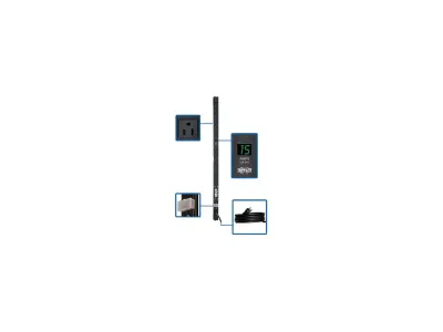 Eaton Tripplite PDUMV15-36 - PDUMV15-36 - POWER DISTRIBUTION UNIT - VERTICAL (0U) - 100-1