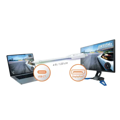 J5 CREATE JCA141 - j5create Cable JCA141 USB-C to 4K DisplayPort Cable Retail