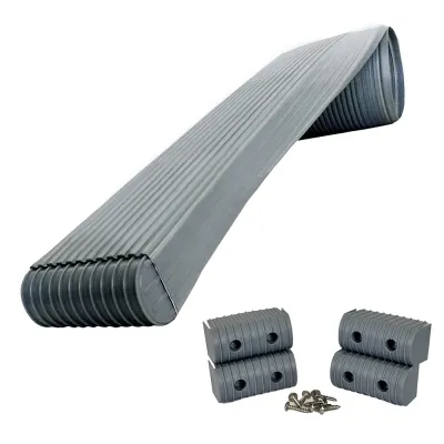 Caliber 23054 - Caliber BunkWrap Kit - Grey 24 x 2 x 4 Roll + 4 Caps + HRDW 
