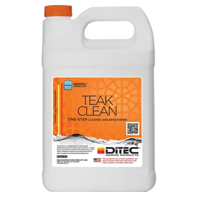 DiTEC Marine Products 4X-PPJ8-7BEW - DiTEC Teak Clean - Gallon