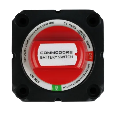 Commodore CM-202S - Commodore OnOff Battery Disconnect Switch