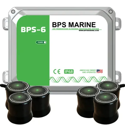 BPS Marine BPS-6 - BPS Marine BPS-6 6-Transducer Ultrasonic Antifouling System 