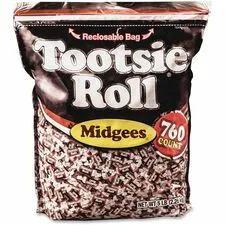 TOOTSIE ROLL INDUSTRIES TOO 884580 - Tootsie Tootsie Roll Midgees Candy - Assorted - Individually