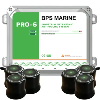 BPS Marine 24V-PRO-6 - BPS Marine PRO-6 6-Transducer Ultrasonic Antifouling System 