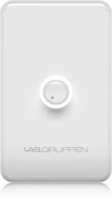 LAB GRUPPEN LAB-CRC-VUL-WH - Single-Gang Wall-Mount Volume Control for CA, CM Series