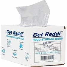 Inteplast Group Ltd IBS PBR1014 - Inteplast Food Storage Bags - 14 Length x 10 Width x 0.75 mi