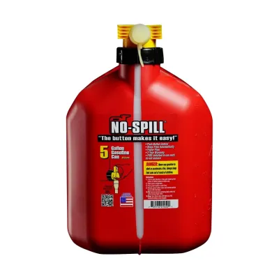 NOSPILL 1460 - No-Spill 5-Gallon Gas Can Red with ViewStripe Pro Stripe