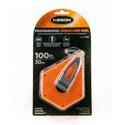 KESON P100KESON - Keson Octagonal Chalk Bold Line Reel (1.5mm Thick String) - 