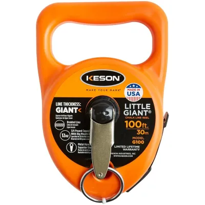 KESON G100KESON - Keson Little Giant Chalk Line Reel - 100 ft.