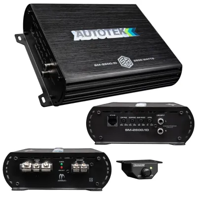 AUTOTEK SM26001D - Autotek Mono Amplifier 1 x 650 @ 4 Ohms 1 x 1300 @ 2 Ohms 1 