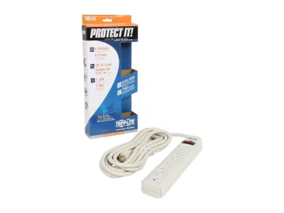 Eaton TLP615 - EATON TRIPP LITE SERIES PROTECT IT 6-OUTLET SURGE PROTECTOR,