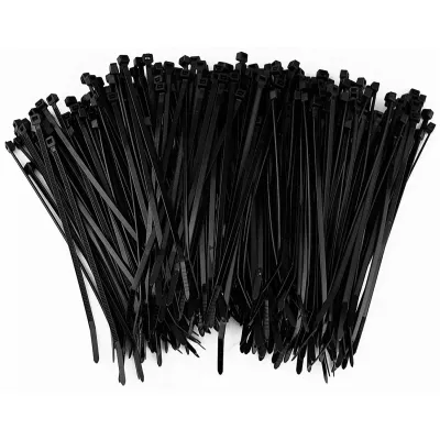 Xscorpion CT61000 - Xscorpion 6 Black Wire Ties - 1000 Pieces