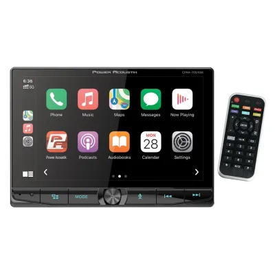 POWER ACOUSTIK CPAA70D10M - Power Acoustik 10.6 Double Din Media Receiver with CarPlay