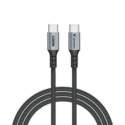 VERBATIM 31846 - VERBATIM SYNC & CHARGE USB C TO USB C 100W 120 CM