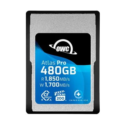 OWC OWCCFXA4P00480 - OWC, 480GB Atlas Pro, CFexpress 4.0 Type A, Memory Card