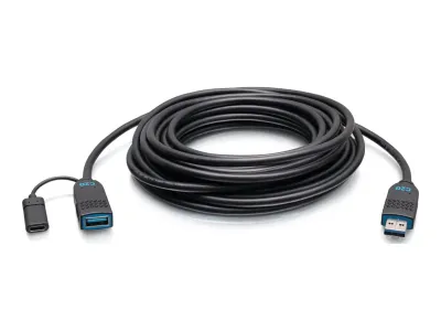 C2G C2G30078 - 25FT(7.6M) USB 3.2 AMAF PLENUM AOC CABLE
