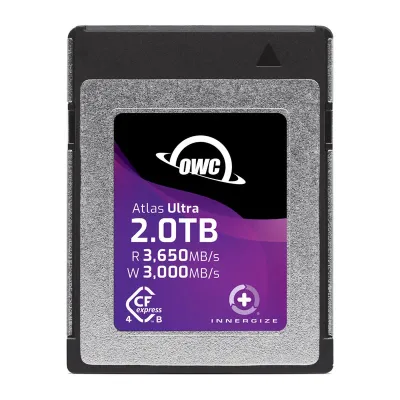 OWC OWCCFXB4U02000 - OWC ATLAS ULTRA 2TB CFEXPRESS 4.0 TYPE B MEMORY CARD - PROFE
