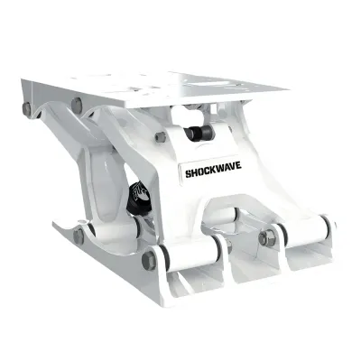 Shockwave Seats SW-07823-W - Shockwave S5-AL Suspension Base - White