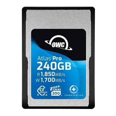 OWC OWCCFXA4P00240 - OWC, 240GB, Atlas Pro, CFexpress 4.0 Type A, Memory Card